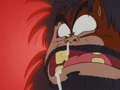 Bacterian amazed at Krillin's strength