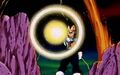 Vegeta charges an Energy Wave