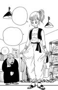 Bulma gets a new change of clothes