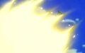 The Cell Jr. deflects Vegeta's Final Flash