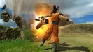 Gohan attacks Goku