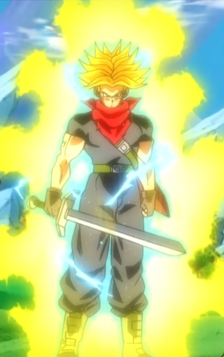 Trunks del futuro SSJ rage!! ( versión alternativa) Siguiendo el