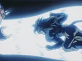 Goku prepares the Dragon Hammer