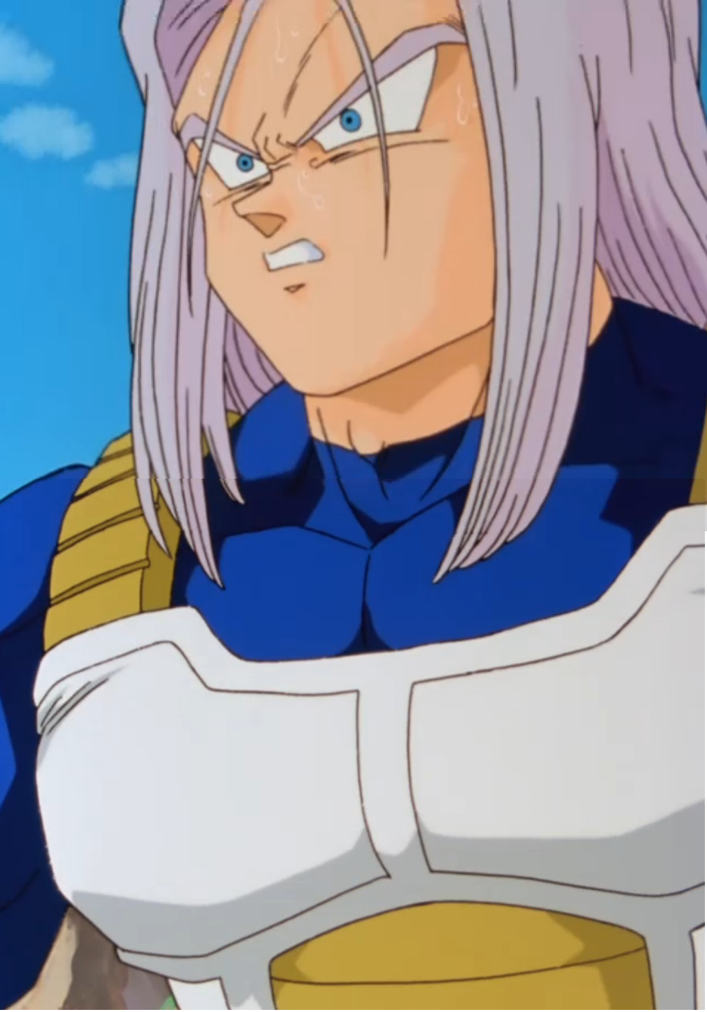 Future Trunks (with long hair)