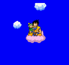 Goku with gohan