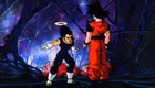 Vegeta and Goku inside Buu