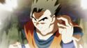 Gohan fights against Obuni in his ultimate form.