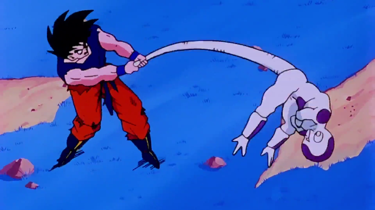 The Dragon Blog: Dragon Ball Kai ep 43 - Son Goku vs Freeza! The