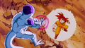 Goku trapped in Frieza's Imprisonment Ball