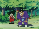 Murasaki exhausted after trying to outrun Goku