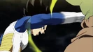 Obni knocked away by Vegeta