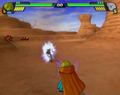 Supreme Kai restrained by the Demon Eye in Budokai Tenkaichi 3