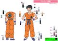 Yamcha's concept art 2 for Yo! Son Goku and His Friends Return!!