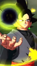 Goku Black charging a Black Power Ball in Dragon Ball Legends