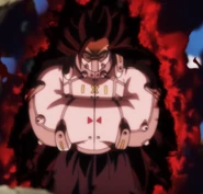 Evil Saiyan Cumber with his power sealed