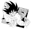 Fenyo N - Goku tries to Mafuba Piccolo Jr. by Fenyo N