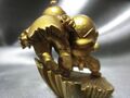 Capsule Neo Part 17 Chiaotzu versus Krillin gold variant backside view