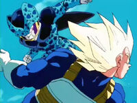 Vegeta vs Cell Jr5