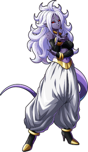 Android 21 (Evil) Majin Form Full Power DBF