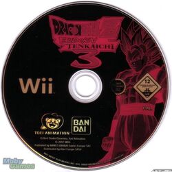 Dragon Ball Budokai Tenkaichi 3 Wii