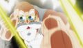 Max Power Roshi fighting in the Tournament of Power
