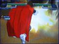 Great Saiyaman uses the Justice Flash