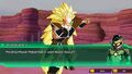 The Anomalous Super Saiyan 3 Raditz wearing his Scouter in World Mission