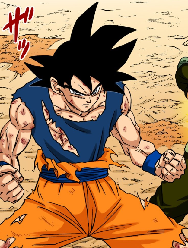 Goku MUI Manga Panel, anime, dragon ball, HD phone wallpaper