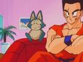 Puar and Yamcha watching TV