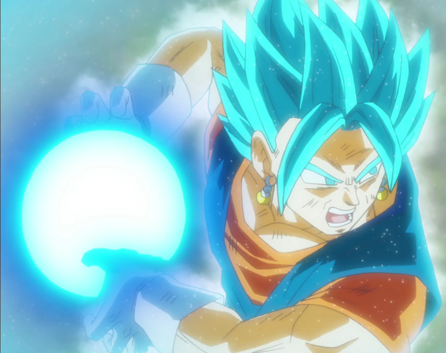 Vegetto, fusão de Goku com Vegeta, aparece em Dragon Ball Super