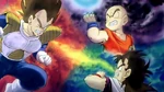 Vegeta, Krillin, Gohan