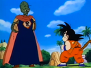 Goku faces Piccolo