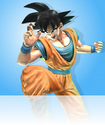 Goku art for Zenkai Battle Royale