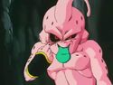 Kid Buu taunting Goku