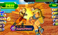 Krillin attacks Nappa