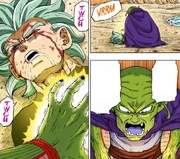 Monaito cerca di curare Granolah.