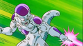 Final Form Frieza fires the Barrage Death Beam