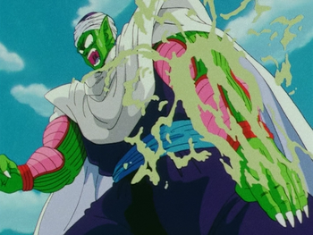 Piccolo Regenerates his Arm