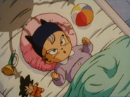 Trunks neonato in Dragon Ball Z.