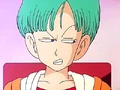 An annoyed Bulma