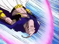 Evil Buu uses flight