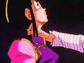 Chi-Chi attacked in Goku's dream