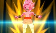 KF Kid Buu (Goku Black fused) in Super Saiyan Rosé