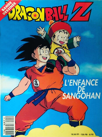 L'enfance de Sangohan bd couverture