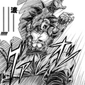 Goku firing the 10x Kamehameha in the Victory Mission manga