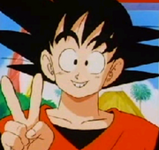 Teen Goku Peace