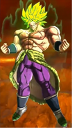 Broly Super Saiyan Máximo Poder en Dragon Ball Legends.