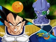 Vegeta and his rival Cui