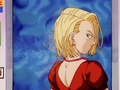 Future Android 18 trying on different clothes