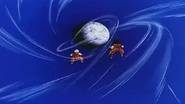 El Crucero Interplanetario de Slug llegando a la Tierra.